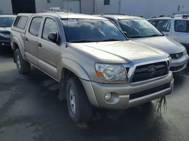 5TELU42N06Z158297 - 2006 TOYOTA TACOMA DOU BEIGE photo 1