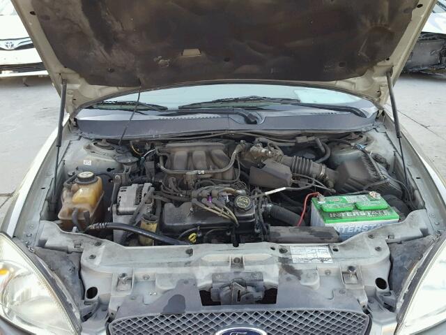 1FAFP53U34A132726 - 2004 FORD TAURUS SE TAN photo 7