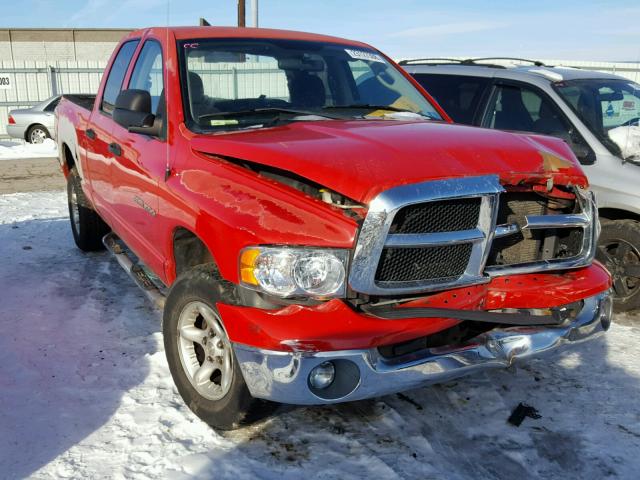 1D7HU18Z33S104089 - 2003 DODGE RAM 1500 S RED photo 1