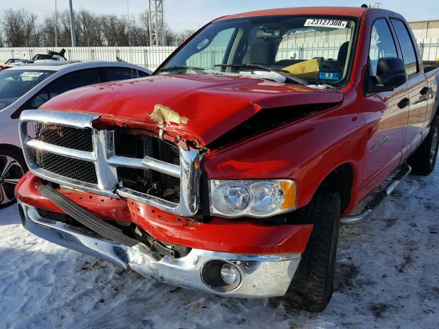 1D7HU18Z33S104089 - 2003 DODGE RAM 1500 S RED photo 10