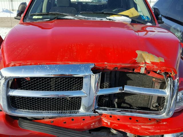 1D7HU18Z33S104089 - 2003 DODGE RAM 1500 S RED photo 7