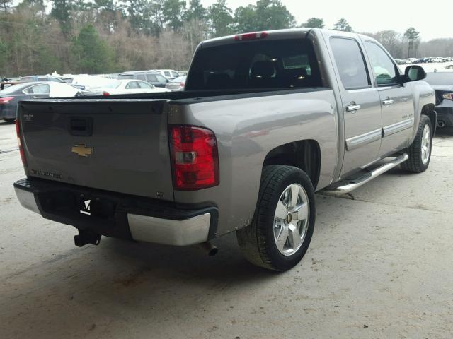 3GCEC23J09G262073 - 2009 CHEVROLET SILVERADO GRAY photo 4