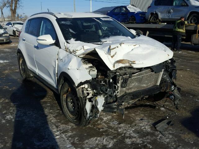 KNDPC3A23D7446647 - 2013 KIA SPORTAGE E WHITE photo 1