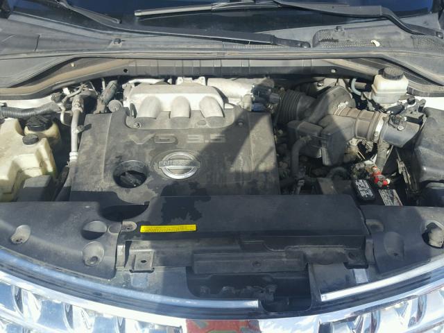 JN8AZ08T33W121426 - 2003 NISSAN MURANO SL SILVER photo 7