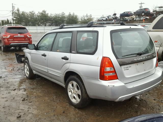 JF1SG65623H739970 - 2003 SUBARU FORESTER 2 SILVER photo 3