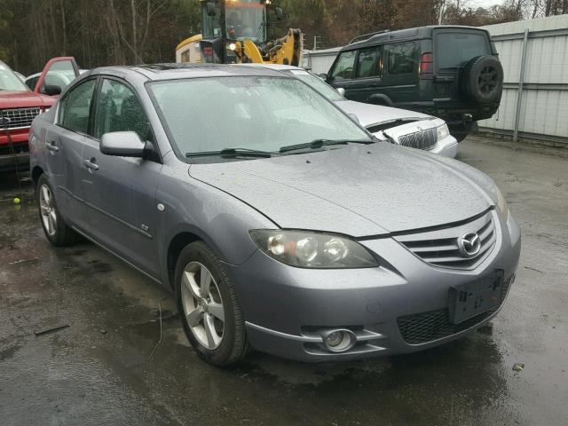 JM1BK323041165378 - 2004 MAZDA 3 S GRAY photo 1