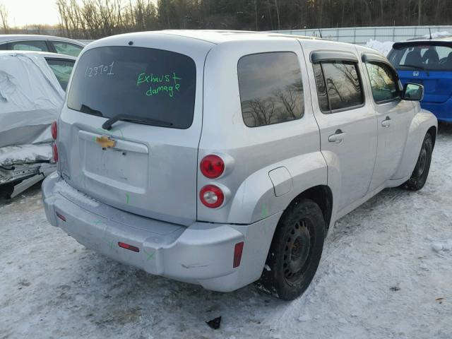 3GNBAADB2AS600401 - 2010 CHEVROLET HHR LS SILVER photo 4