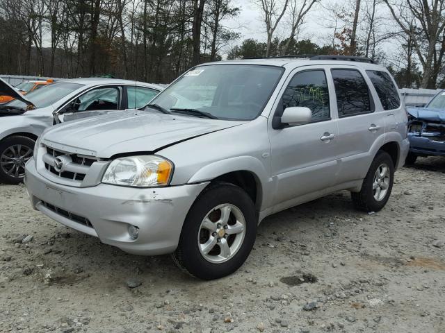 4F2YZ94126KM31338 - 2006 MAZDA TRIBUTE S GRAY photo 2