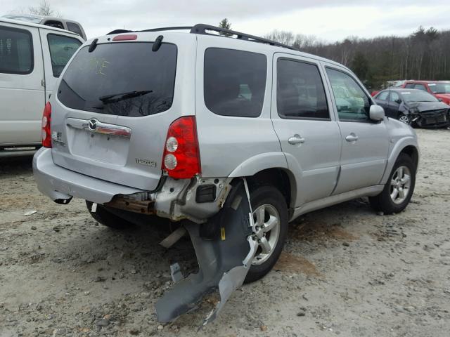 4F2YZ94126KM31338 - 2006 MAZDA TRIBUTE S GRAY photo 4