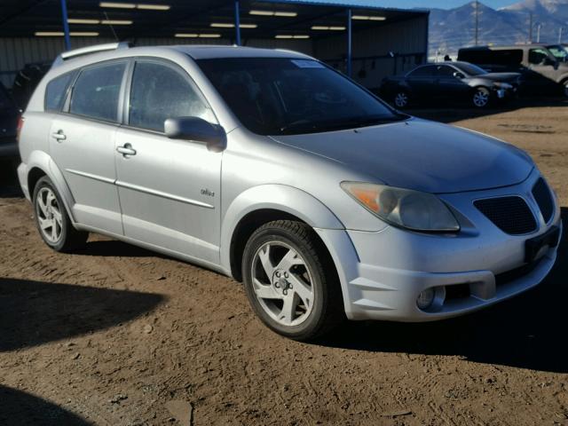 5Y2SL63845Z408198 - 2005 PONTIAC VIBE SILVER photo 1