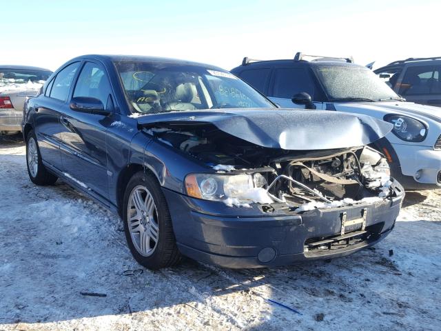 YV1RS592362554899 - 2006 VOLVO S60 2.5T BLUE photo 1