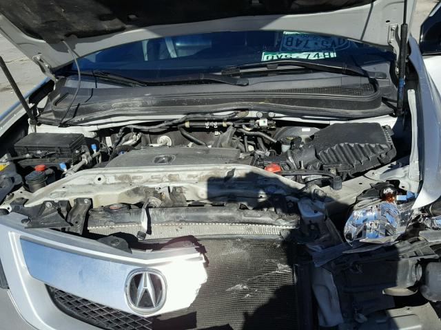 2HNYD2H2XAH526152 - 2010 ACURA MDX GRAY photo 7