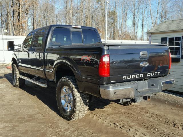 1FT7W2BT2DEB86861 - 2013 FORD F250 SUPER BLACK photo 3