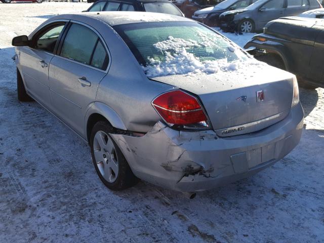 1G8ZS57N67F235164 - 2007 SATURN AURA XE SILVER photo 3