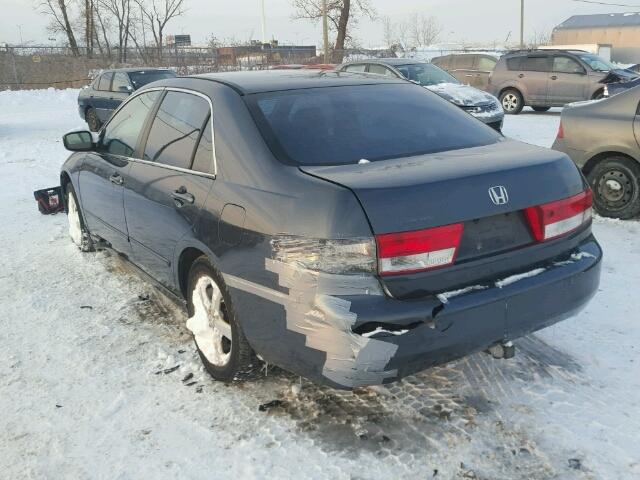 1HGCM56654A802538 - 2004 HONDA ACCORD EX CHARCOAL photo 3