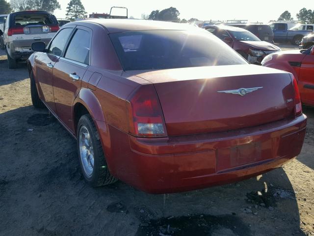 2C3KA43R57H680740 - 2007 CHRYSLER 300 MAROON photo 3