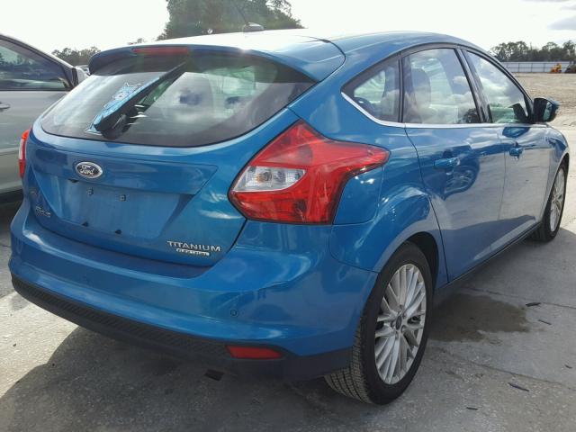 1FADP3N23DL108681 - 2013 FORD FOCUS TITA BLUE photo 4