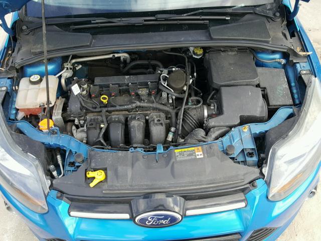 1FADP3N23DL108681 - 2013 FORD FOCUS TITA BLUE photo 7