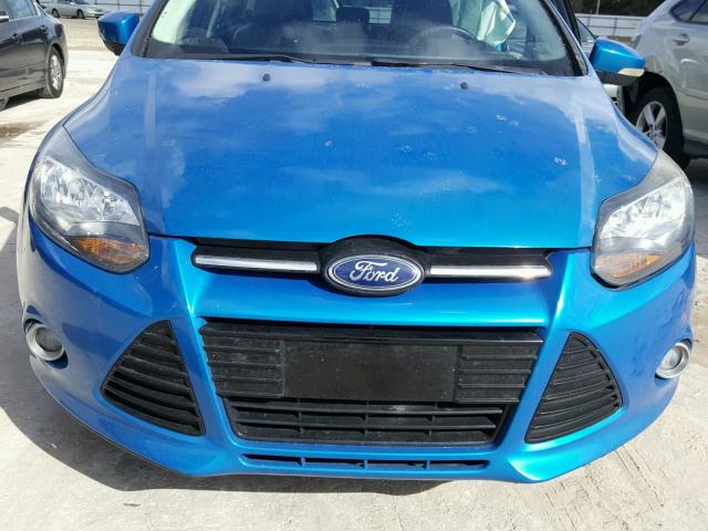 1FADP3N23DL108681 - 2013 FORD FOCUS TITA BLUE photo 9