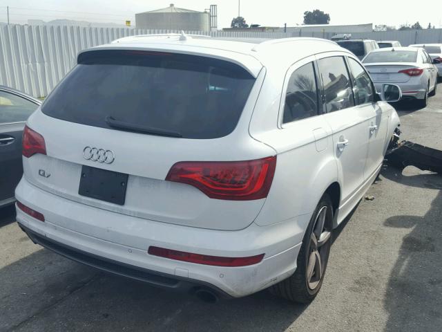 WA1DGBFE4BD004845 - 2011 AUDI Q7 PRESTIG WHITE photo 4