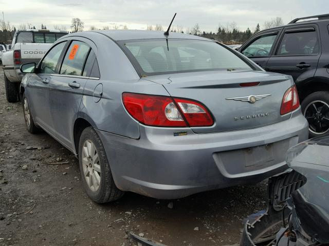 1C3LC46R57N605926 - 2007 CHRYSLER SEBRING GRAY photo 3