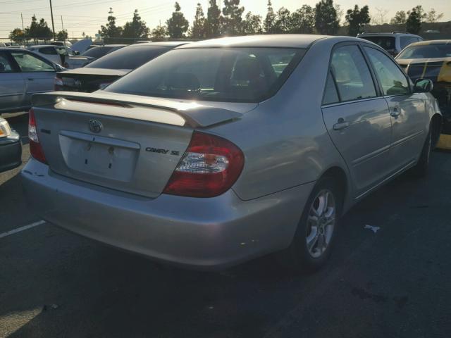 4T1BE32K34U291677 - 2004 TOYOTA CAMRY LE GRAY photo 4