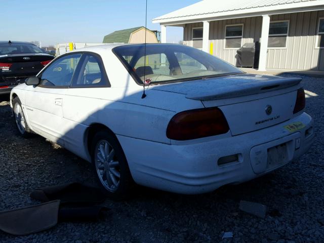 4C3AU52N0VE135541 - 1997 CHRYSLER SEBRING LX WHITE photo 3