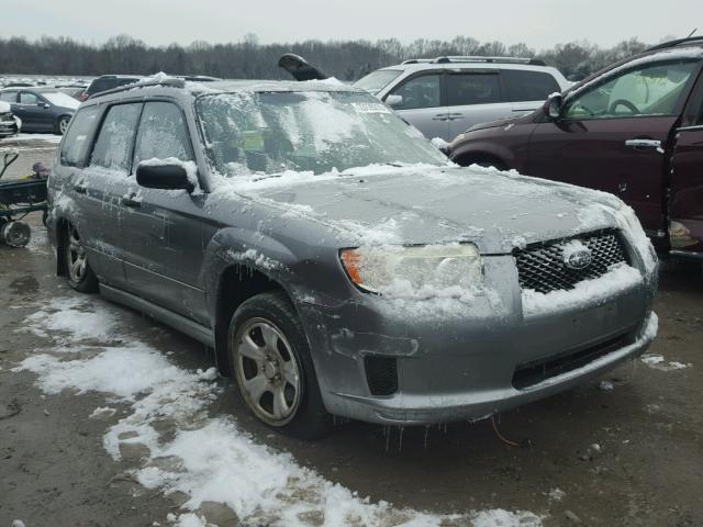 JF1SG63657H737087 - 2007 SUBARU FORESTER 2 SILVER photo 1