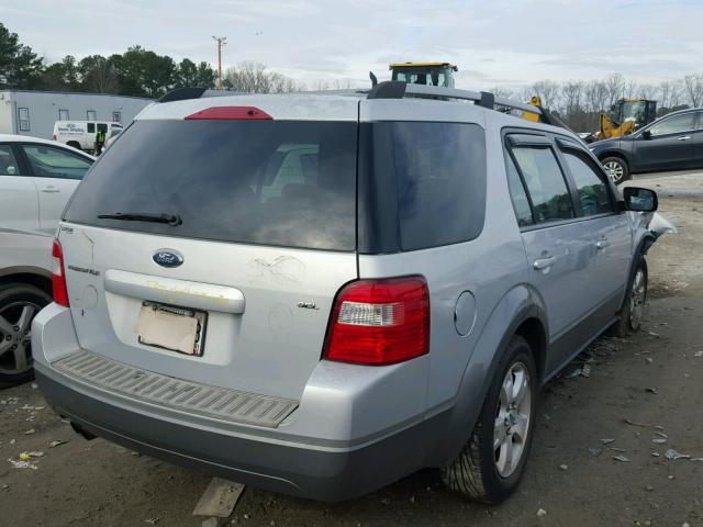 1FMZK02135GA17876 - 2005 FORD FREESTYLE SILVER photo 4