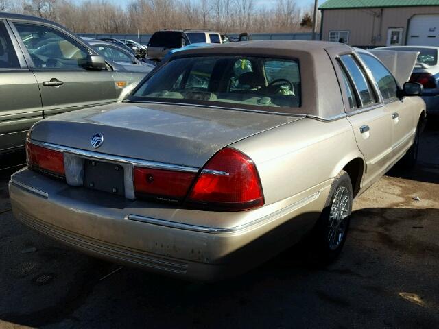 2MEFM74W3YX742779 - 2000 MERCURY GRAND MARQ BEIGE photo 4