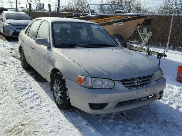 1NXBR12E42Z594077 - 2002 TOYOTA COROLLA CE SILVER photo 1