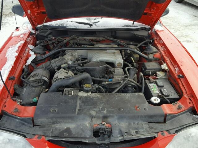 1FALP42T3RF119085 - 1994 FORD MUSTANG GT RED photo 7