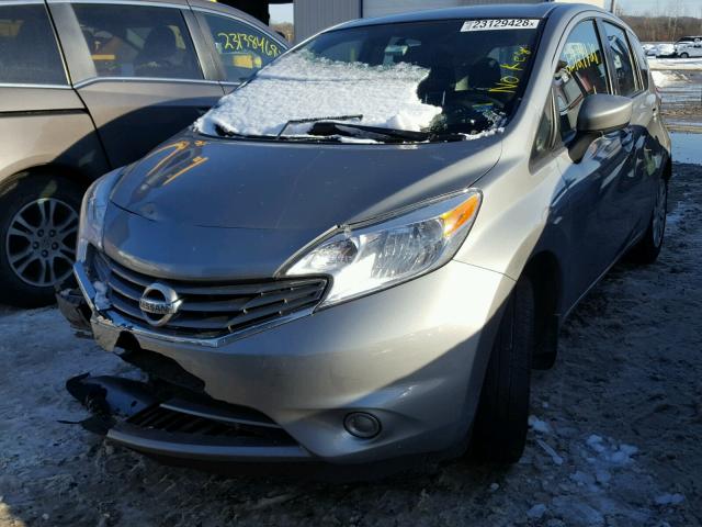 3N1CE2CP6FL367793 - 2015 NISSAN VERSA NOTE GRAY photo 2