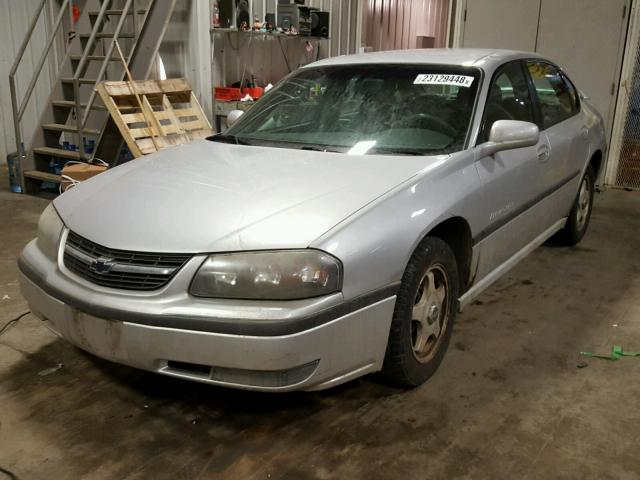 2G1WH55K3Y9121710 - 2000 CHEVROLET IMPALA LS GRAY photo 2