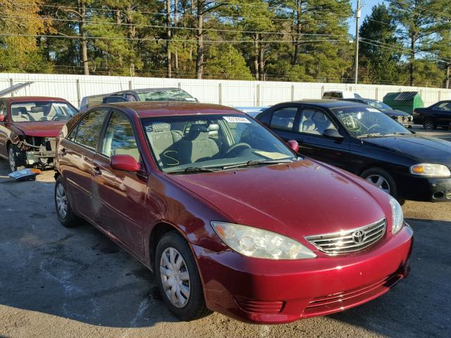 4T1BE32K36U165130 - 2006 TOYOTA CAMRY LE BURGUNDY photo 1