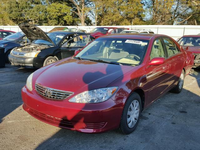 4T1BE32K36U165130 - 2006 TOYOTA CAMRY LE BURGUNDY photo 2