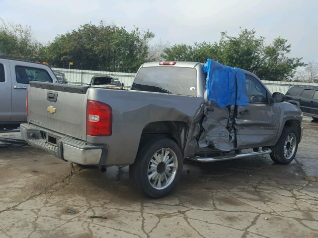 2GCEC13J781170718 - 2008 CHEVROLET SILVERADO GRAY photo 4