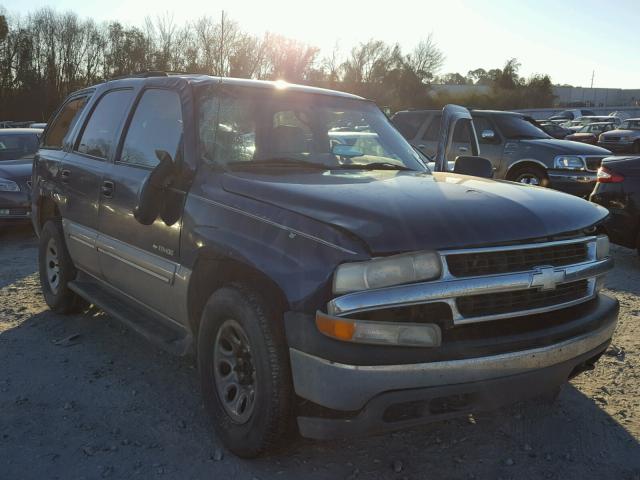 1GNEC13T41J227784 - 2001 CHEVROLET TAHOE C150 BLUE photo 1