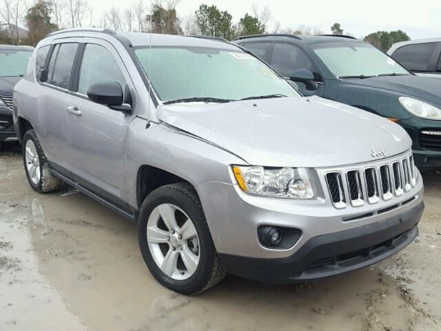 1C4NJCBA2GD567601 - 2016 JEEP COMPASS SP SILVER photo 1