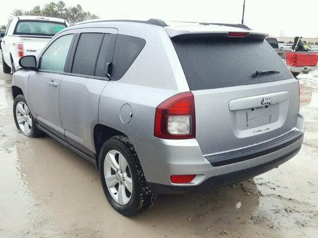 1C4NJCBA2GD567601 - 2016 JEEP COMPASS SP SILVER photo 3