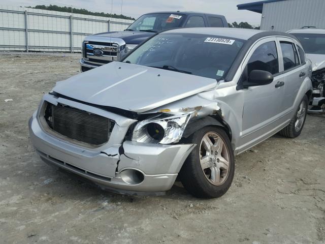 1B3HB48B47D301563 - 2007 DODGE CALIBER SX SILVER photo 2