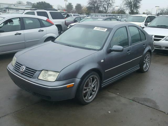 3VWSE69M85M035776 - 2005 VOLKSWAGEN JETTA GLI CHARCOAL photo 2