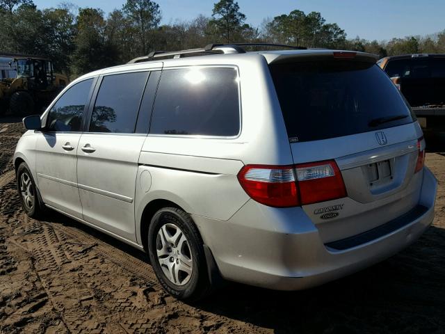 5FNRL38637B445756 - 2007 HONDA ODYSSEY EX GOLD photo 3