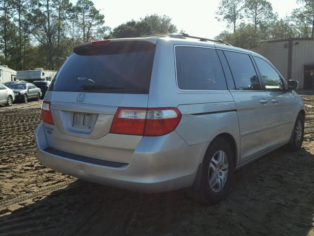 5FNRL38637B445756 - 2007 HONDA ODYSSEY EX GOLD photo 4