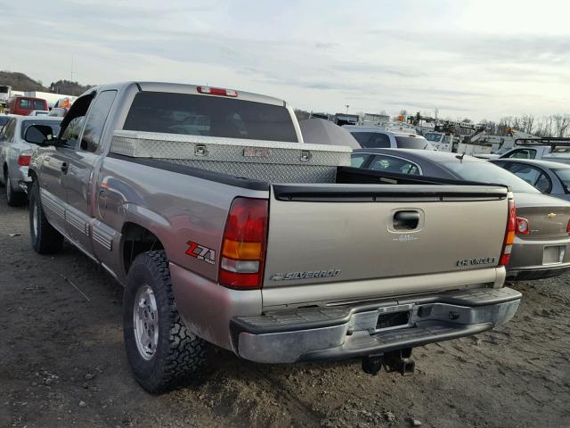 2GCEK19T421181047 - 2002 CHEVROLET SILVERADO TAN photo 3