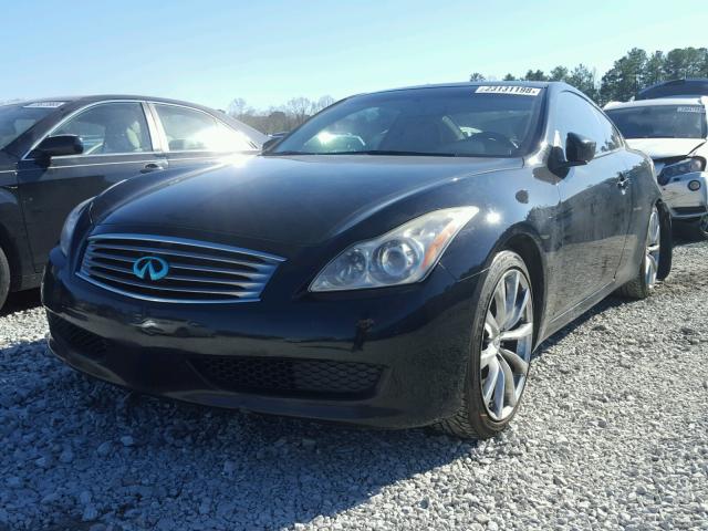 JNKCV64E68M131072 - 2008 INFINITI G37 BASE BLACK photo 2