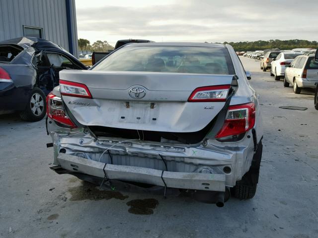 4T1BF1FKXEU768764 - 2014 TOYOTA CAMRY L SILVER photo 9