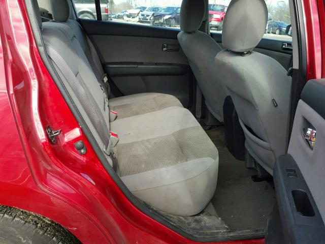 3N1AB6AP3CL751956 - 2012 NISSAN SENTRA 2.0 RED photo 6