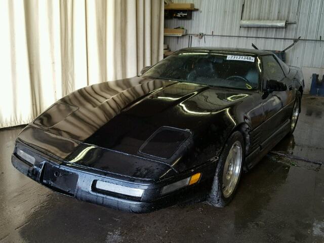 1G1YY22P6R5112960 - 1994 CHEVROLET CORVETTE BLACK photo 2