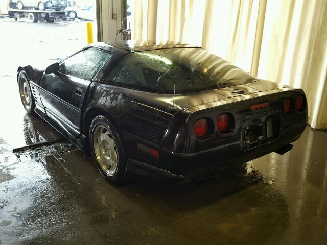 1G1YY22P6R5112960 - 1994 CHEVROLET CORVETTE BLACK photo 3